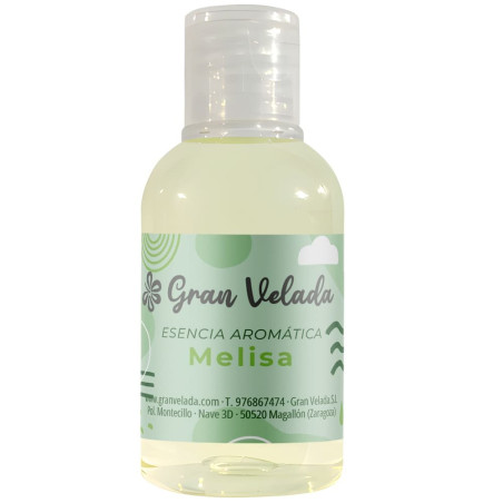 Aromatische Essenz der Zitronenmelisse