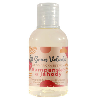 Champagne and strawberry essence Champagne and strawberry essence