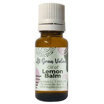 Esenciálny olej z medovky lekárskej