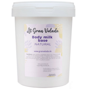 Natürliche Körpermilchbasis
