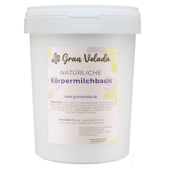 Natürliche Basiscreme zur Herstellung von Körpermilch. Online-Verkauf