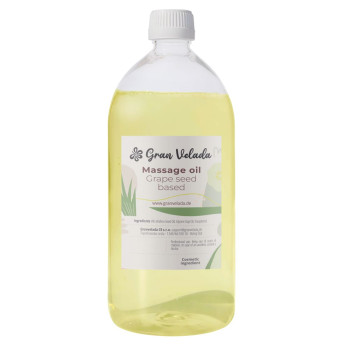 Massageöl auf Traubenkernbasis
