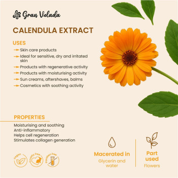 Calendula-Extrakt für die Haut. Online-Verkauf.