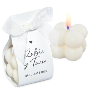 DIY-Set Mini-Bubble-Kerzen – Komplettset mit Anleitung