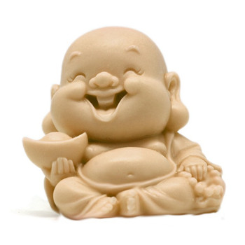 Forma na mydlá usmievajúci sa Budha