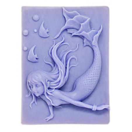Form für die Herstellung von Seifenstücken Sirene