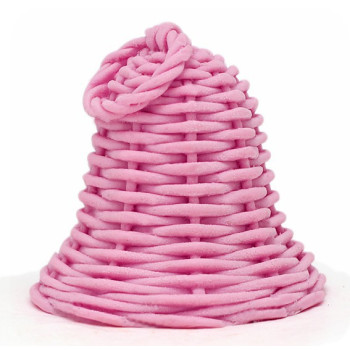 Vianočná forma prútený zvonček