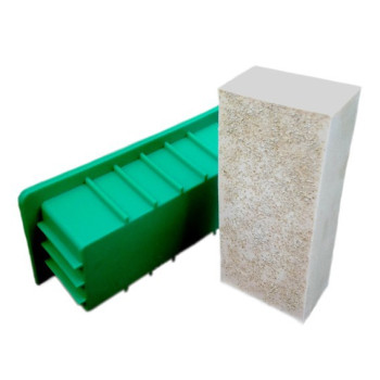 Professionelle Silikonform zur Herstellung von Seifenstücken.