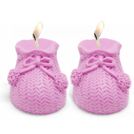 Babyschalenform für Kerzen