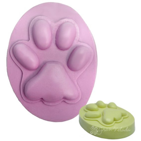 Forma na odtlačok mačacej stopy