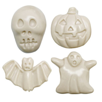Halloween Form 4 furchterregende Figuren
