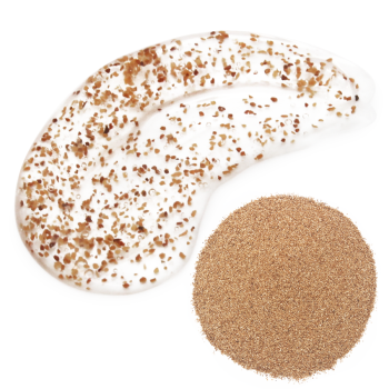 Pfirsichkern-Peelingpartikel, um Peelings zu machen. Online-Verkauf