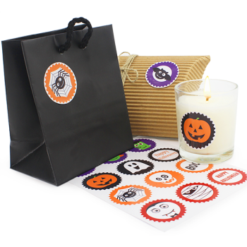 Mix halloweenskych nálepiek na ozdobu. Online predaj Mix halloweenskych nálepiek na ozdobu. Online predaj